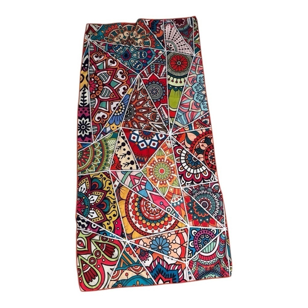 House of Clouds Microfiber Beach Towel Tropical Vacation‎ Wrap Geometric Pattern